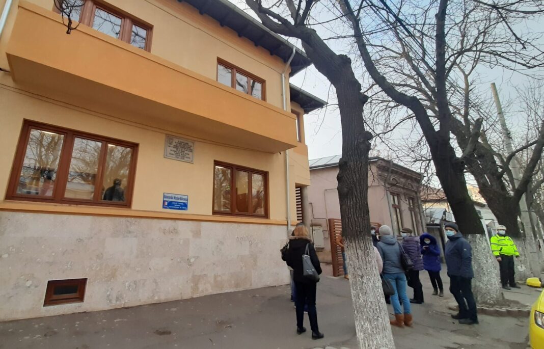 Centru de vaccinare, bulevardul Bălcescu, Buzău