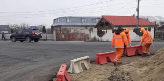 A început amenajarea, la ieșire din Buzău! Unde va apărea un rond nou
