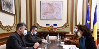 Ciolacu, întâlnire cu un important ambasador