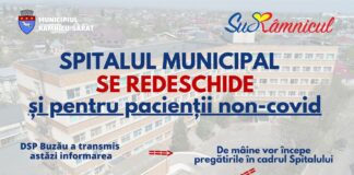 VESTE URIAȘĂ! Spitalul Municipal Rm. Sărat se redeschide! Iată anunțul Primăriei!