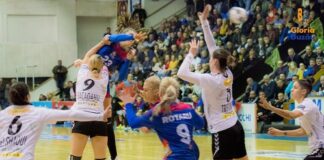 Handbalistele de la Gloria, umilite de fosta campioană, în Liga Florilor