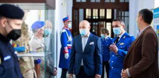 FOTO! Președintele Neagu, promotor printre jandarmi vechi și noi