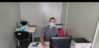 Prefectul Iordache, voluntar într-un centru de vaccinare