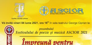 AZI! Spectacol la Teatrul „George Ciprian”. Festival ASCIOR – împreună pentru viitor. Iată programul!