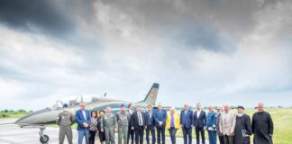 (FOTO) Avion „vedetă”, sărbătorit în Baza Aeriană de la Boboc