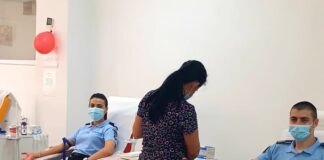 (FOTO) Jandarmii au revenit și au donat sânge. Cu ce ocazie