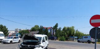 (FOTO) Accident pe Șoseaua Spătarului. Doi răniți