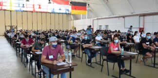 (FOTO) Au început examenele la școala militară de la Boboc