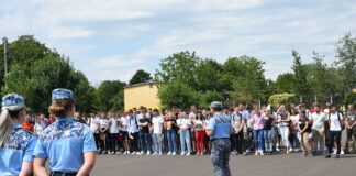 (FOTO) Sute de candidați! Încă o zi de examen, la Boboc. A venit rândul viitorilor maiștri militari