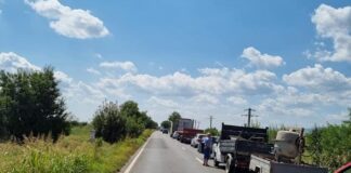 Accident pe DN 1 B. Trafic îngreunat în zona Merei!