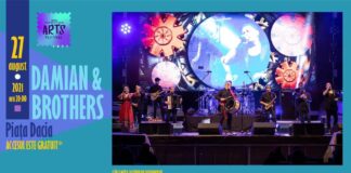 AZI! Concert în Piața Dacia! Damian Drăghici & Brothers deschid Buzău International Arts Festival