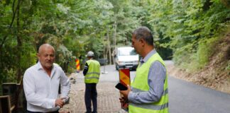 Galerie FOTO! Modernizarea unui drum județean important, aproape de final. Anunțul președintelui Neagu