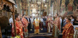 Galerie FOTO! Sfântul Martir Brâncoveanu, sărbătorit la Biserica „Adormirea Maicii Domnului” din Râmnicu Sărat