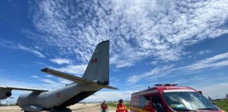 (FOTO) Tânărul rănit în explozie, transferat la un spital din Germania