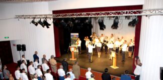 Galerie FOTO! Simpozion aniversar, la Teatrul „George Ciprian”. Divizia 2, continuatoarea Armatei a 2-a