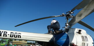 Încă o operațiune de dezinsecție cu elicopterul. A doua etapă, în războiul cu țânțarii