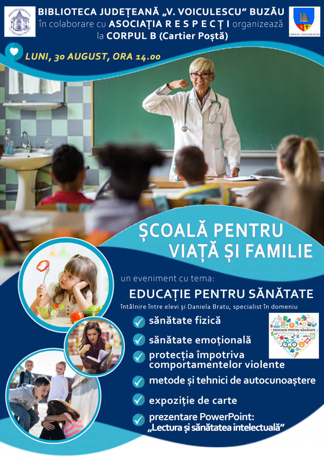afis Scoala pentru Viata si Familie