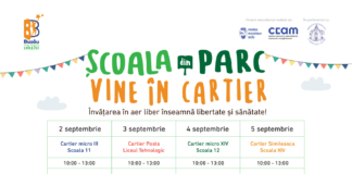 Școala din parc se mută în cartiere. Află unde și când vor fi activități!