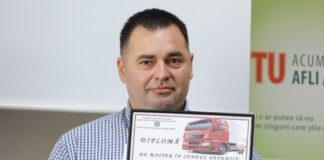 (FOTO) Șoferul buzoian care a apărut pe pagina Poliției Române. Premiat de IPJ
