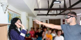 (FOTO) Tineri din 7 țări, față în față cu polițiștii buzoieni