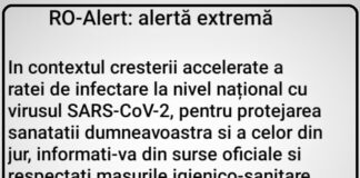 ALERTĂ MAXIMĂ! Mesajul RO-Alert transmis către buzoieni