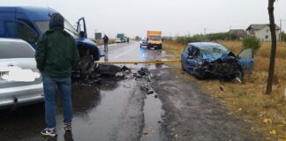 (UPDATE|FOTO) ULTIMĂ ORĂ! Grav accident la Costești! Mai multe mașini implicate