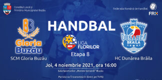 AZI. Se transmite pe facebook. Meci greu, la Buzău. Gloria, față în față cu Brăila