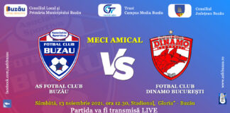 Dinamo vine la Buzău. Amical cu echipa lui Pustai