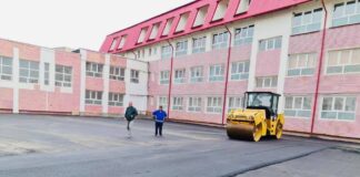 (FOTO) Școala nr. 7 din Buzău. Lucrări în toi