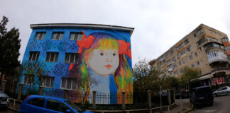 (FOTO) INEDIT! Ce grădiniță din Buzău arată așa? Proiectul Sus Muralul, o pată de culoare prin oraș