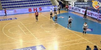 Handbalistele de la Gloria, umilite „acasă”. Brăila, net superioară