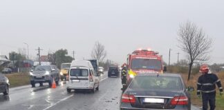 (UPDATE/FOTO) Ultimă oră! Accident la Spătaru. Persoane rănite. Trafic dirijat pe E85