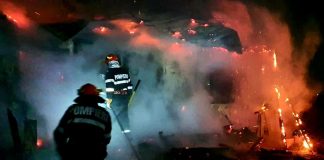 A ars de viu. Bătrân găsit carbonizat în propria casă