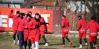 (FOTO) FC Buzău, în cantonament la Rm. Sărat. Jucător de la Dinamo, adus la echipă