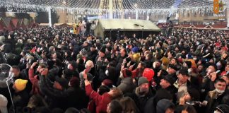 (VIDEO) Focul de artificii, pentru cine nu l-a văzut. Anul Nou, în Piața Dacia
