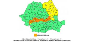 ALERTĂ! COD PORTOCALIU în NORDUL județului Buzău. Vânt cu rafale de peste 120 de km/h