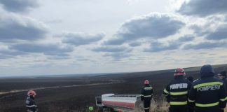 (FOTO) Cisternă scăpată de sub control. Trafic deviat pe E85