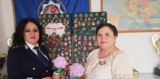 (FOTO) Mărțișoare pentru polițiste. Surpriza, oferită de copii instituționalizați