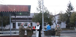 (FOTO) Cei 8 militari decedați aseară, comemorați la sediul Diviziei 2 Infanterie Getica Buzău