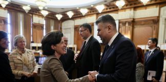 (FOTO) Marcel Ciolacu, la reuniunea ambasadorilor UE