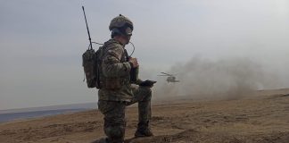 (FOTO) Militari buzoieni, implicați într-un exercițiu cu trageri reale, alături de americani