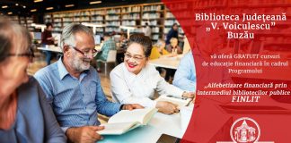 Curs gratuit de educație financiară, la Biblioteca Județeană „V. Voiculescu”. Cine beneficiază