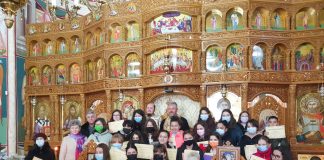 (FOTO) „O, mamă, dulce mamă”, concurs de poezie, la Parohia „Sf. Mare Mc. Mina” din Buzău