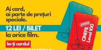 La Happy Cinema, dacă ai card, ai parte de oferte exclusive