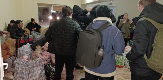 (FOTO) Alți 43 de refugiați au plecat din Buzău