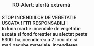 Mesaj RO-Alert primit de buzoieni. Ce transmite ISU Buzău
