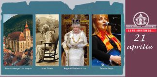 Să ne amintim de… | Rubrică realizată cu sprijinul Bibliotecii Județene