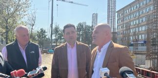 (FOTO) Președintele Neagu, vizită pe șantierul de la UPU Buzău. Lucrările ar putea fi gata mai devreme