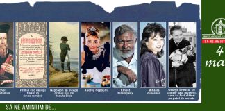 Să ne amintim de… | Rubrică realizată cu sprijinul Bibliotecii Județene