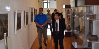 (FOTO) Ambasadorul Japoniei, în vizită la Muzeul Județean Buzău
